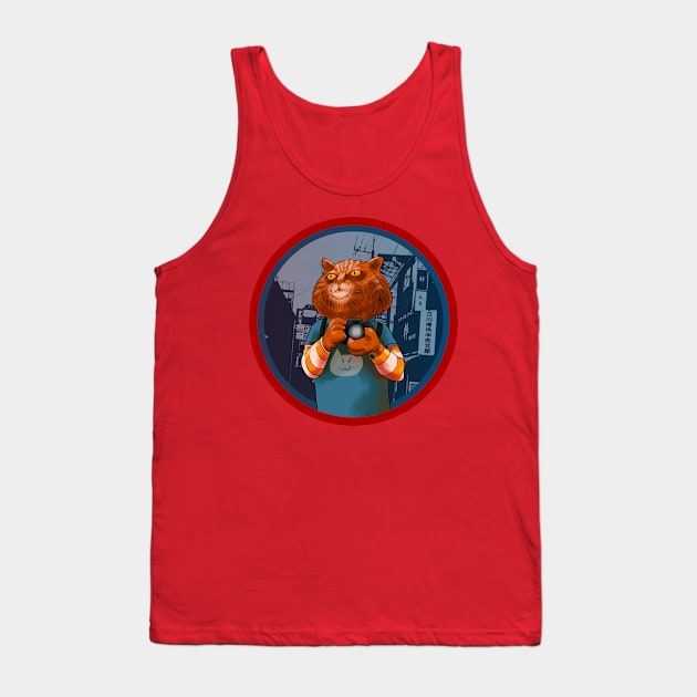 Street Cat Photographer Tank Top by spyll.photography